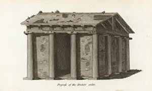 Cornice: The development of the Doric order