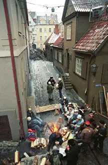 Barricades: Developments in Latvia, 1991