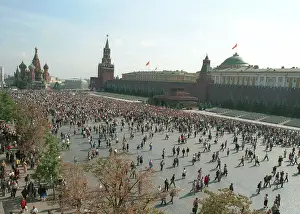 Putsch: Developments at Red Square during 1991 August putsch