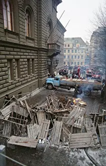 Barricades: Developments in Riga, 1991