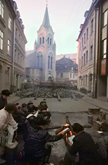 Barricades: Developments in Riga, 1991