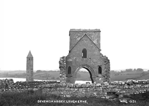 Fermanagh: Devenish Abbey, Lough Erne