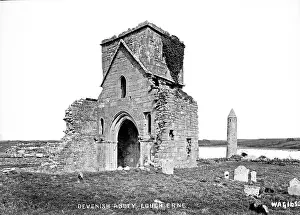 Fermanagh: Devenish Abbey, Lough Erne