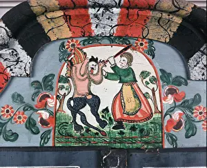 Walde: Detail of a devil box. Probably from the workshop Weny or?