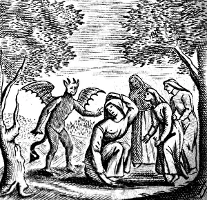 Demonic: The Devil corrupting a group of nuns