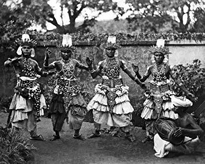 Lankan: Devil dancers, Ceylon (Sri Lanka)