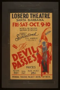 Sensational: The devil passes Direct from sensational Los Angeles run The