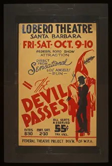 Sensational: The devil passes Federal road show attraction : Direct from