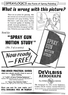 Aerograph: DeVilbiss Aerograph Spraylogics Spray Guns