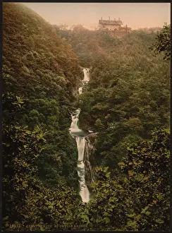 Aberystwith: At Devil's Bridge, Aberystwith, Wales