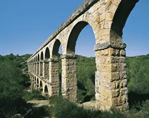 Diable: Devil's Bridge Aqueduct. 2nd c. SPAIN. CATALONIA