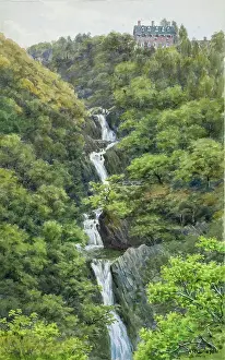 Ceredigion: Devil's Bridge Falls, Rheidol Valley, nr Aberystwyth, Wales