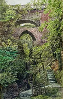Ceredigion: Devil's Bridge Falls, Rheidol Valley, nr Aberystwyth, Wales