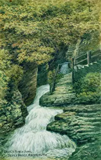 Ceredigion: Devil's Bridge Falls, Rheidol Valley, nr Aberystwyth, Wales