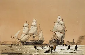 Boring: The devils thumb, ships boring and warping in the pack