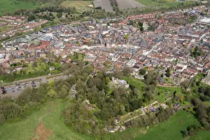 Devizes: Devizes Castle and town, Wiltshire