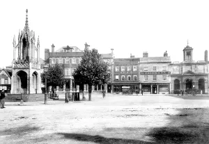 Devizes: Devizes, Market Place 1899