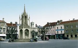 The Francis Frith Collection: Devizes, the Market Place c1955