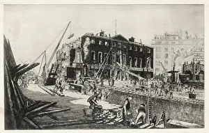 Mayfair: Devonshire House demolish