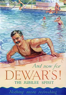 Dewars: Dewar's whisky advertisement - swimming pool