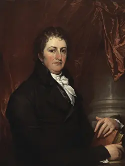 Trumbull: DeWitt Clinton in 1807 portrait by John Trumbull
