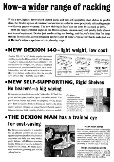 Slotted: Dexion Slotted Angle Racking System