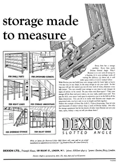 Slotted: Dexion Slotted Angle Storage Construction System