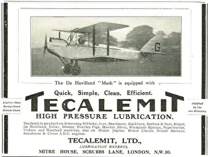 Tecalemit: The DH Moth Is Equipped With Tecalemit