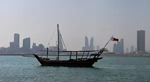 Teak: Dhow at Muharraq, Bahrain