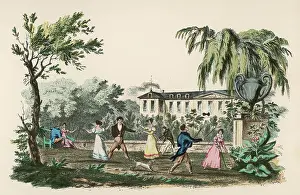 Diabolo: DIABOLO GAME IN GARDEN