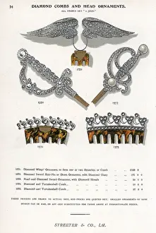 Streeter: Diamond combs and head ornaments