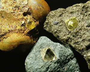 Intrusive: Diamond crystals
