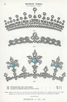Streeter: Diamond tiara and necklace