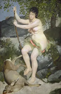 Huntress: Diana, by Auguste Renoir