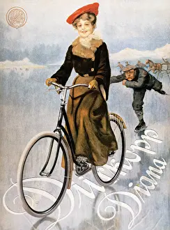 Harpers: Diana bicycle advert