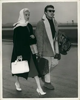 Dickie: Diana Dors and Dickie Dawson return from USA