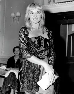 Nominee: Diane Cilento, actress, attending an event