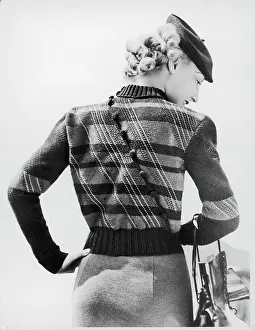 Backview: DIAOGONAL JUMPER 1936
