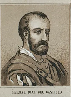 1496: DIAZ DEL CASTILLO, Bernal (1496-1584). Spanish conquistador