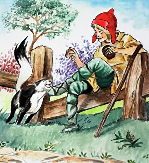 Stile: Dick Whittington and His Cat