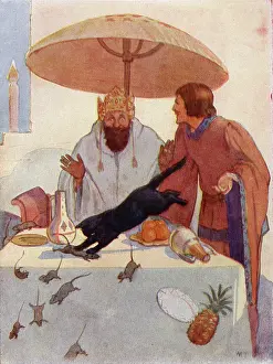Jul16: Dick Whittington and His Cat by Margaret Tarrant