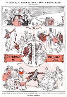Dickensian: A Dickensy Yuletide by C. E. Brock