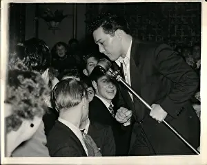 Idols: Dickie Valentine, singer, performing in Brighton