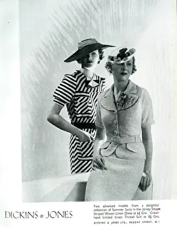 Vogue: Dickins and Jones, Summer Suits