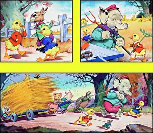 Haycart: Dicky and Dolly