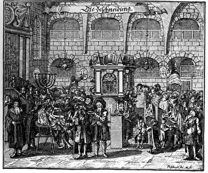 Synagogue: Die Beschneidung - The Circumcision, 1724
