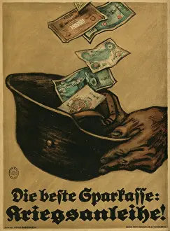 Kriegsanleihe: Die beste Sparkasse: Kriegsanleihe!
