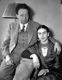 Kahlo: Diego Rivera and Frida Kahlo, 1933