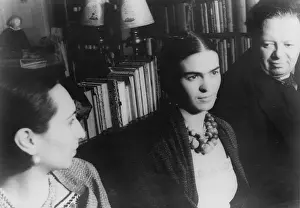 Kahlo: Diego Rivera and his wife, Frida Kahlo in ?