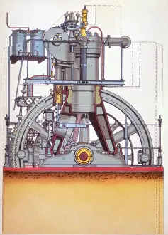 Horsepower: Diesel engine: internal combustion engine invented